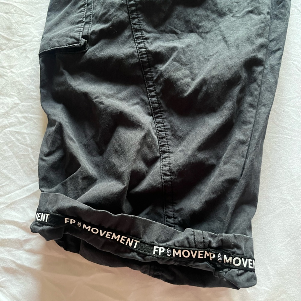FP Movement by Free People Mesmerize Me Charcoal Pants large - Picture 4 of 7